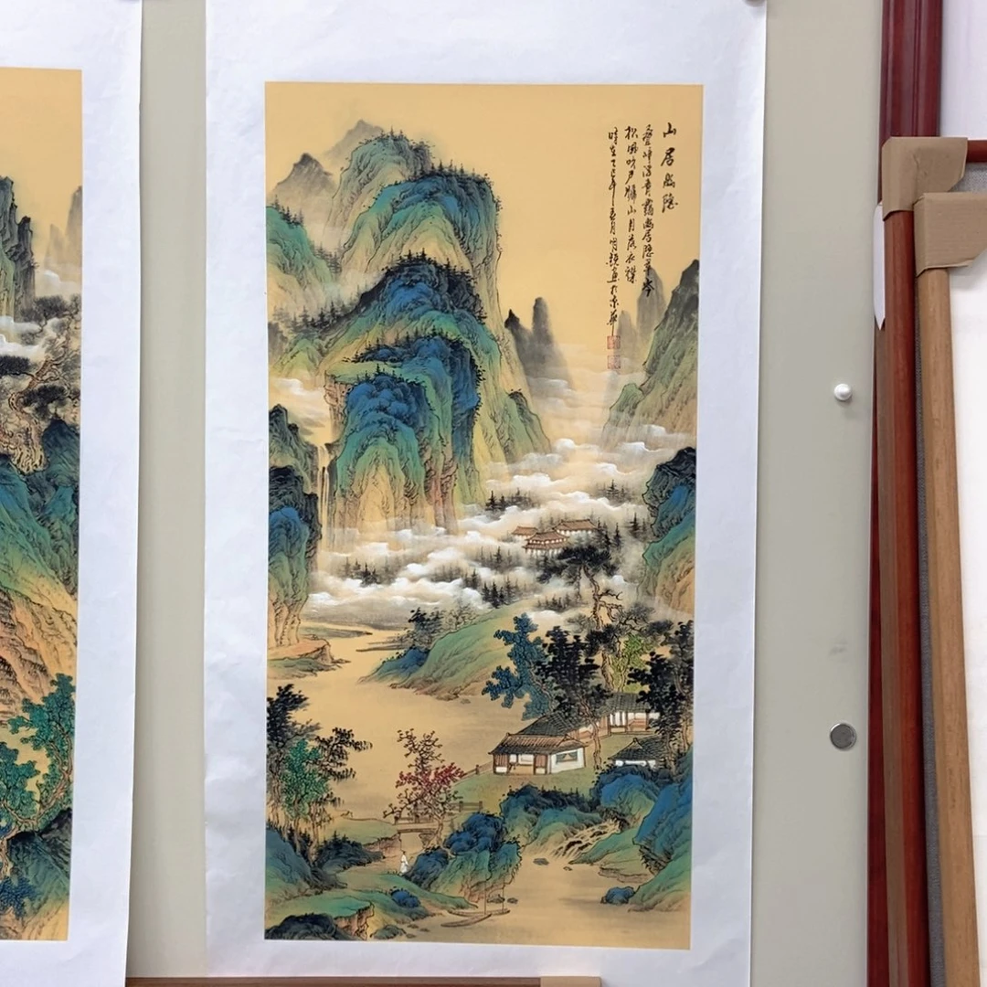 玄***竹国画明锐小六三尺精品佳作X2