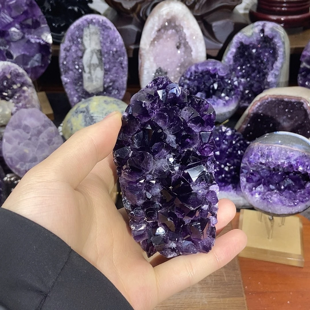 未镶嵌大型摆件（非配饰）紫晶