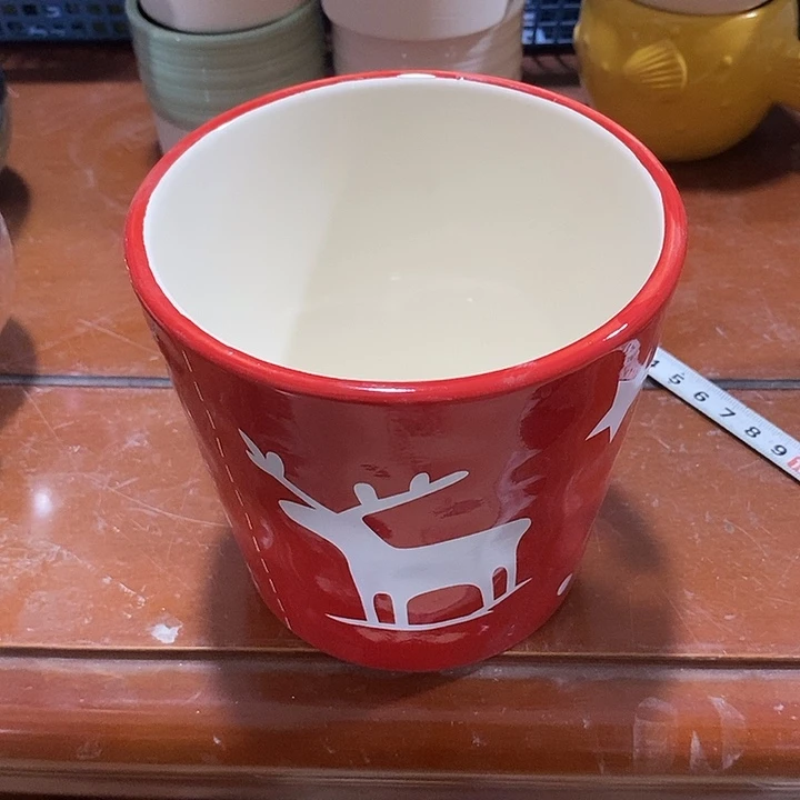 摆件陶盆有孔 微瑕介意勿拍