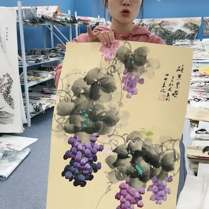 国画纯手绘国画作品鉴赏