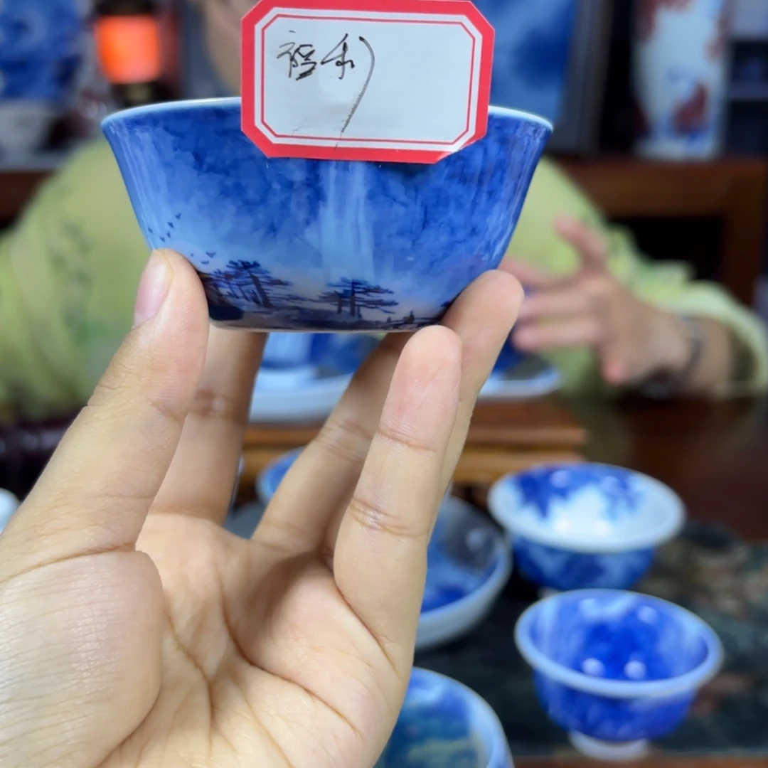 国一王老师手绘山水