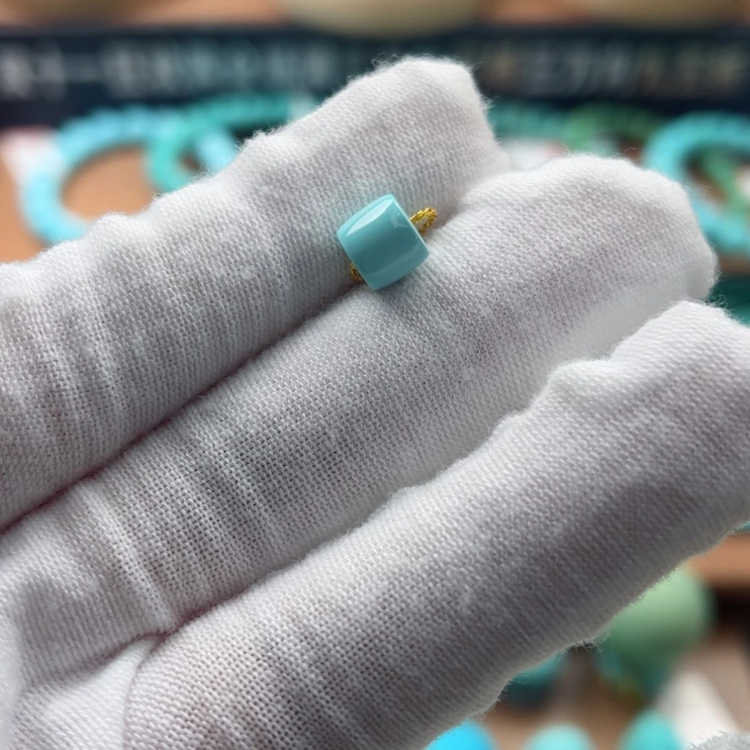 未镶嵌绿松石直切