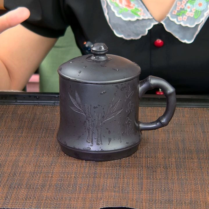 紫砂茶杯高货放漏