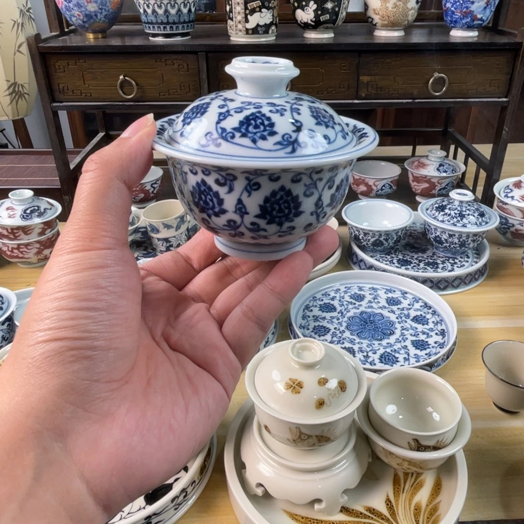 景德镇手工手绘茶具