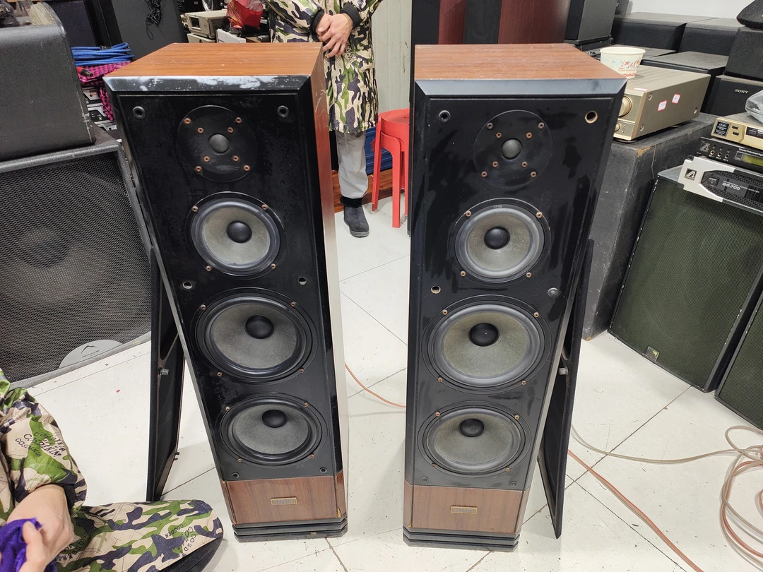 9新  二手 LEFUSHI  落地箱一对，成色如图（出声，不带线材）