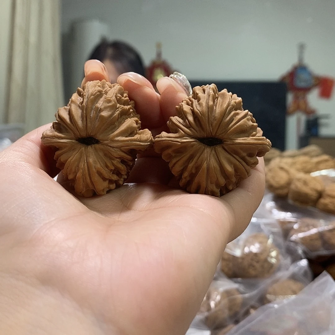 把件文玩核桃42四座楼