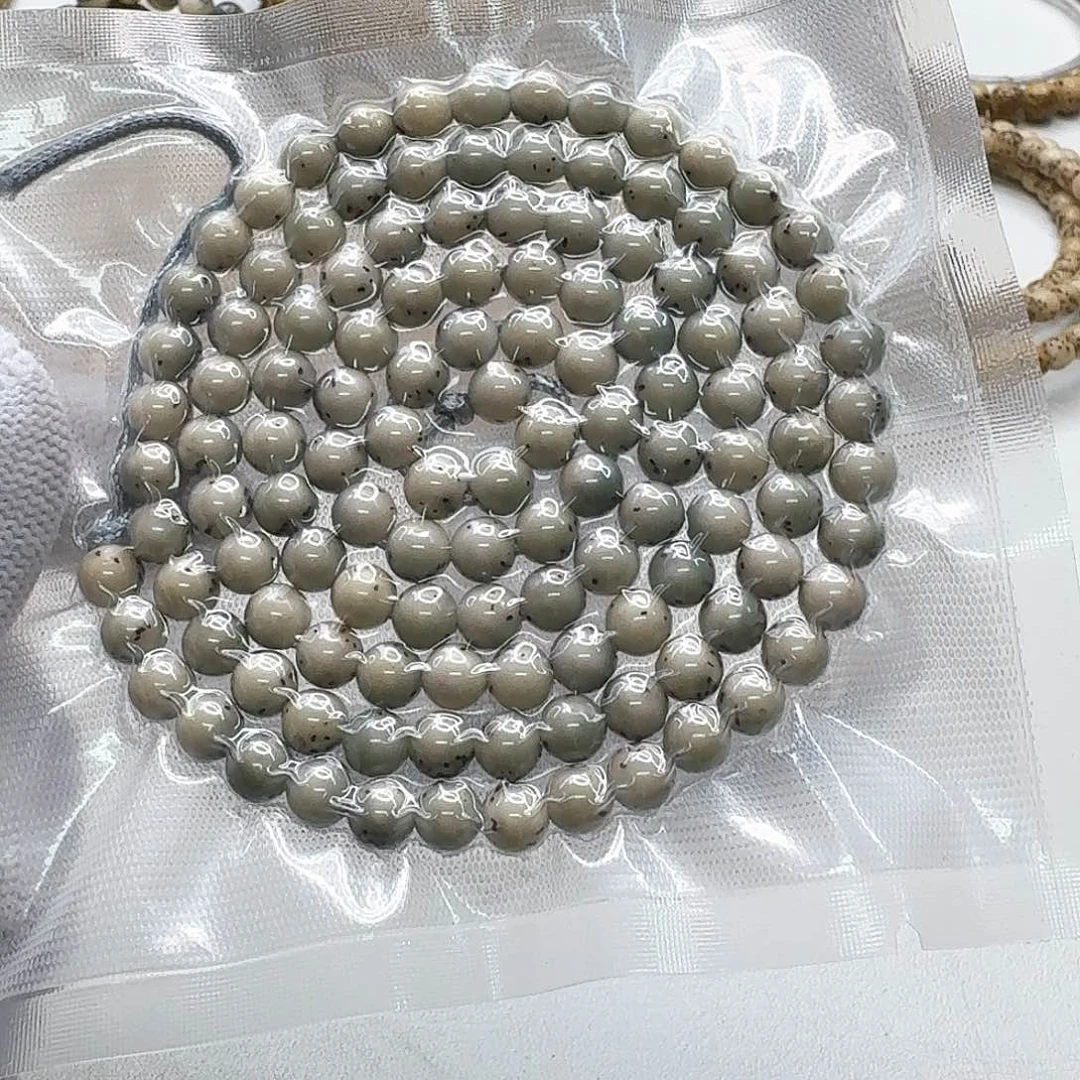 杨***串星月菩提吊坠11梵天糯冰河豚龙蛋6圆108一物一图