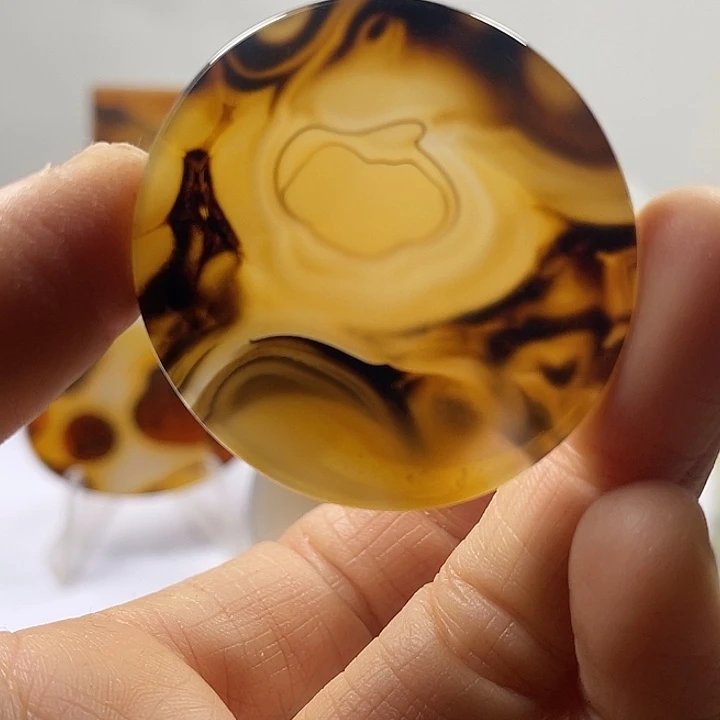 玛瑙/玉髓未镶嵌吊坠(不含链)