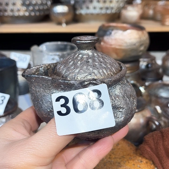 壶高温柴烧陶泥宝瓶