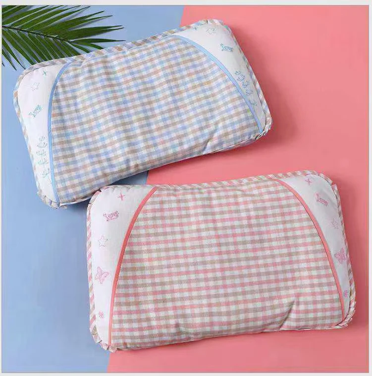 苎麻枕套舒适透气宝宝防偏头四季通用