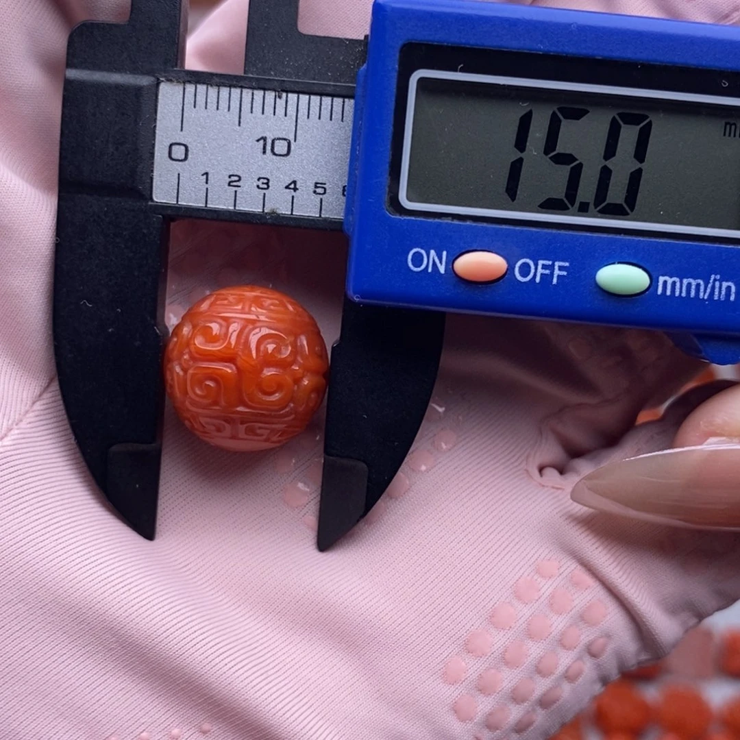 南红玛瑙配饰未镶嵌Л****ь微瑕矿点