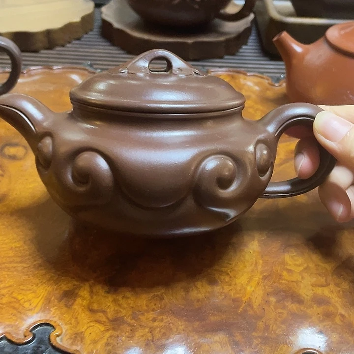 茶壶紫砂全手工紫砂壶制作