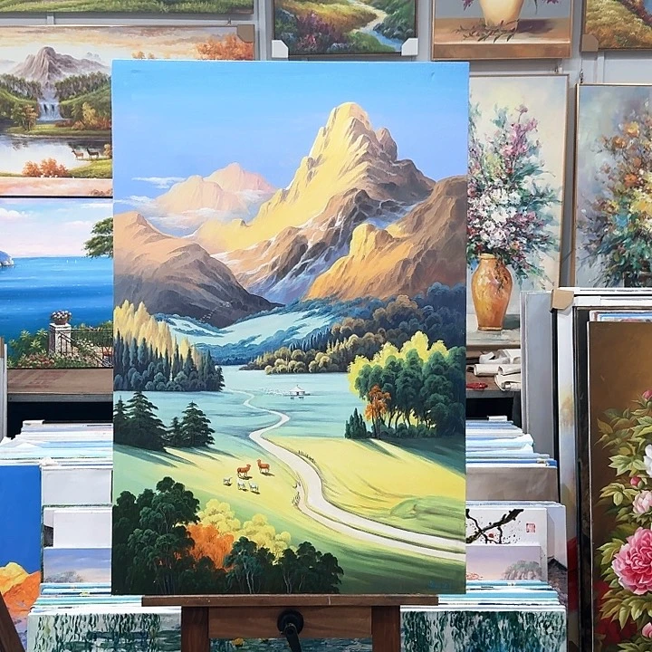 油画80120油画作品展作品展作品集展