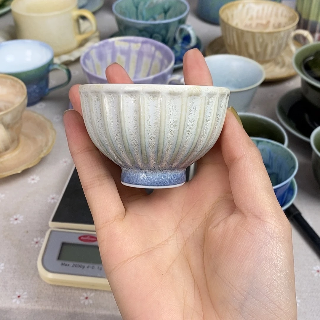 ****媚景德镇高温颜色釉杯