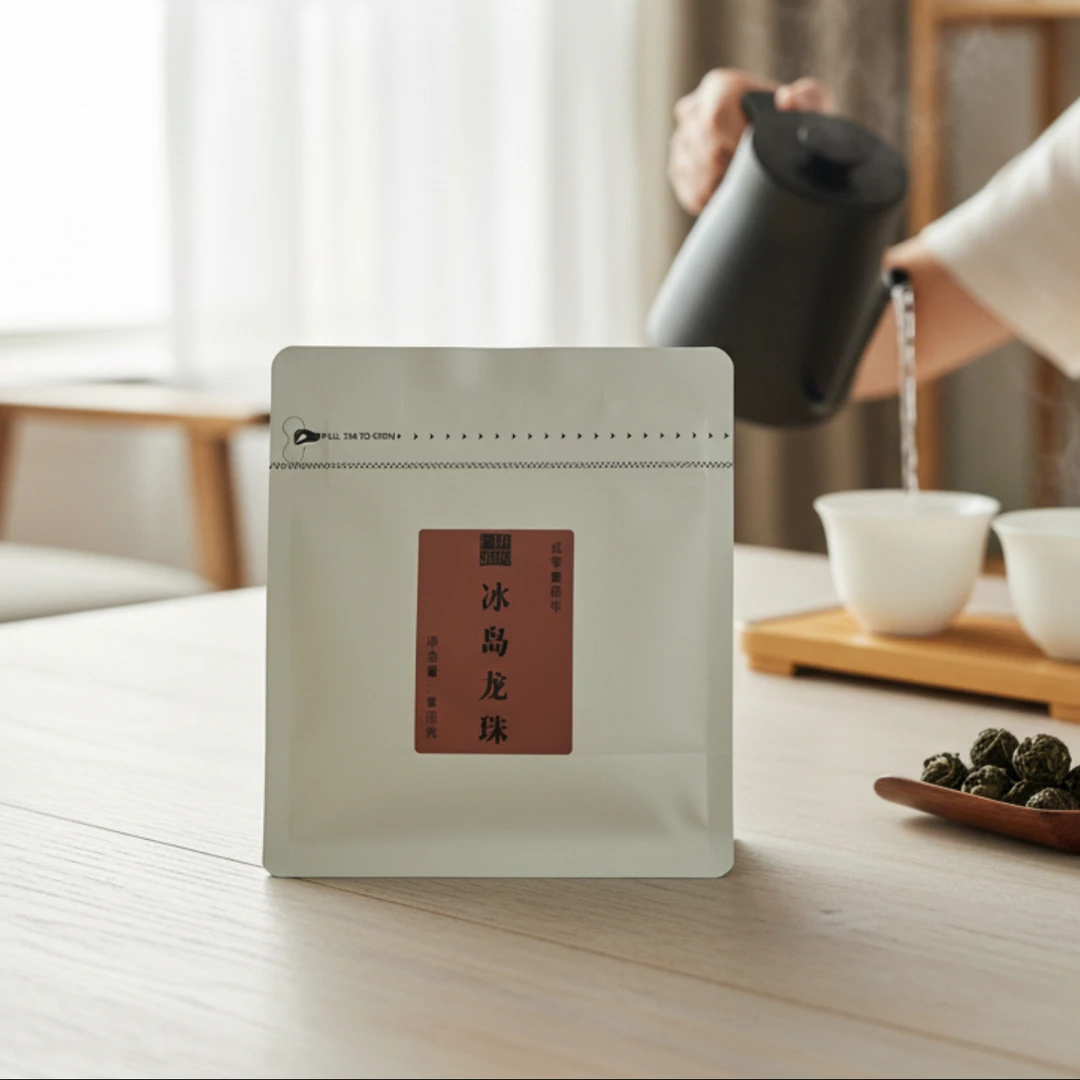 2018年冰岛龙珠100克 普洱茶生茶