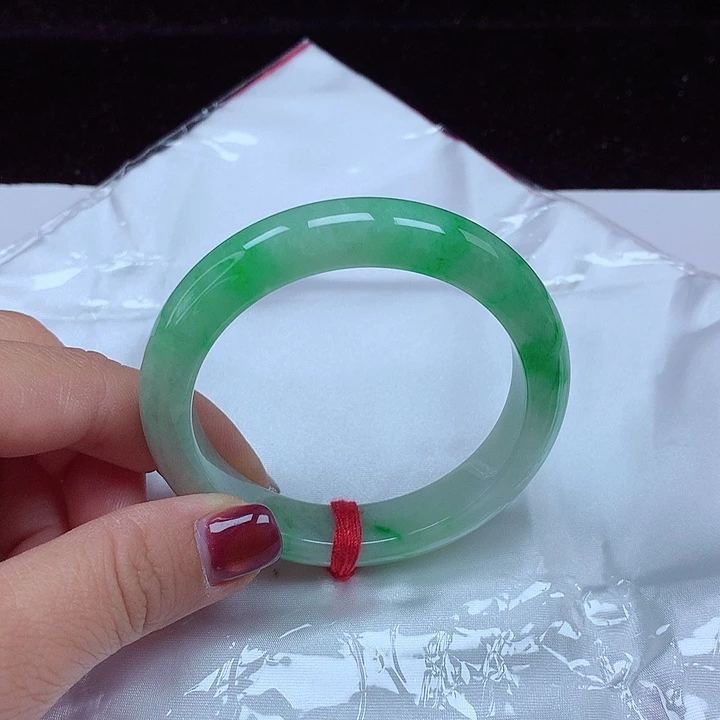 未镶嵌手镯翡翠圈口53