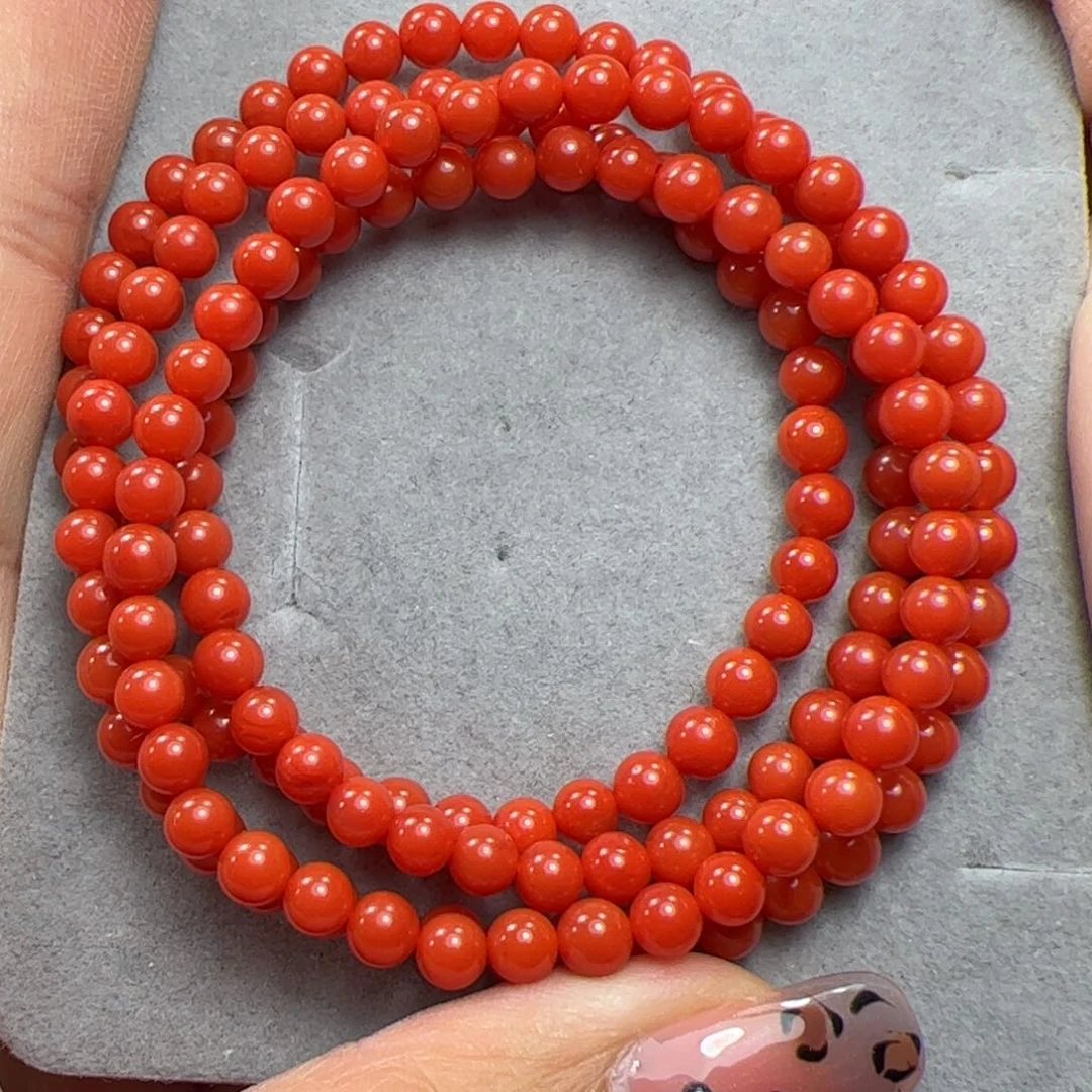 未镶嵌手串南红玛瑙繁*