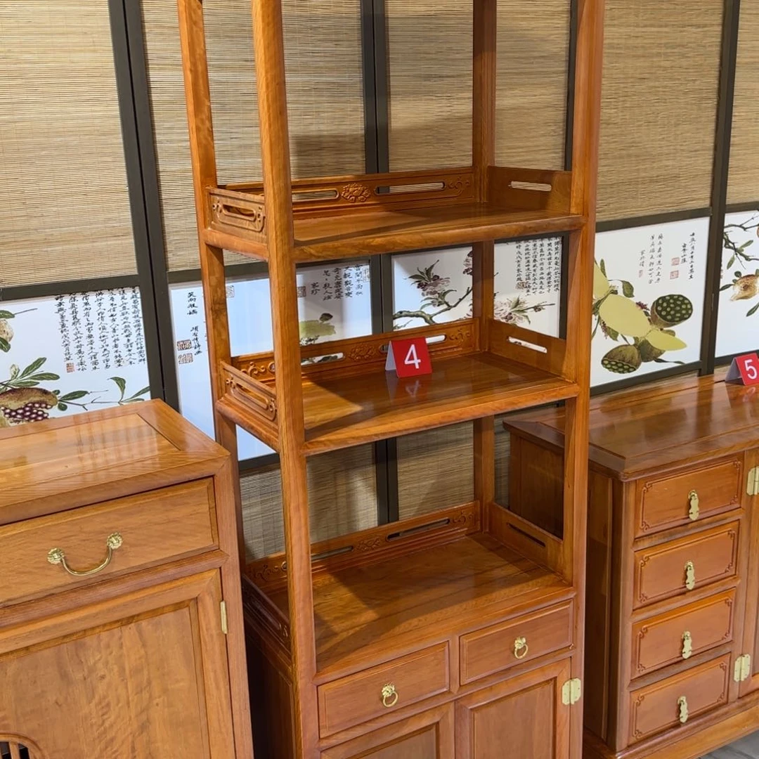 花梨木类成套家具越南花梨62✖️33高178书柜