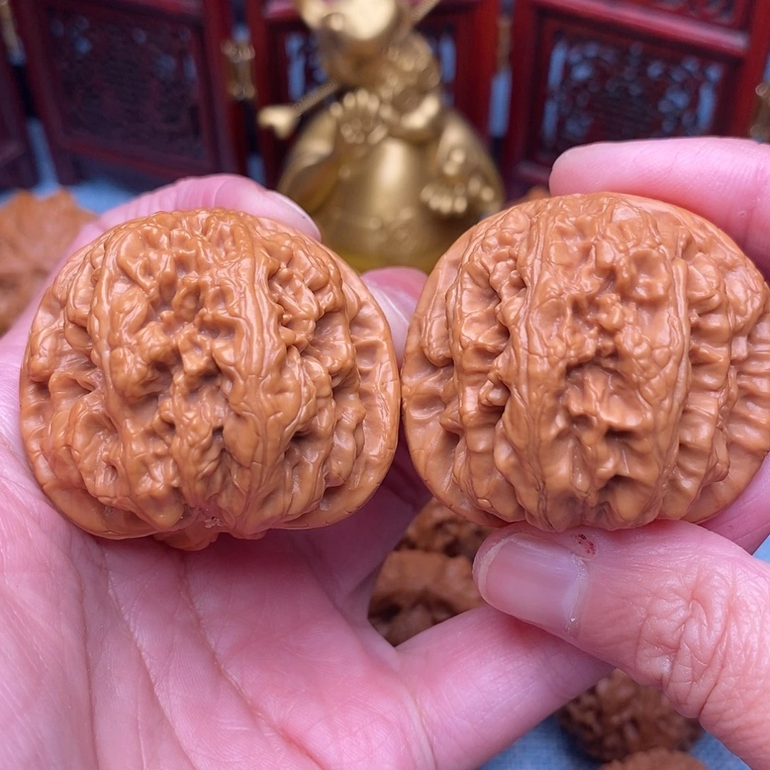 把件文玩核桃毕业粗筋肉球44尺