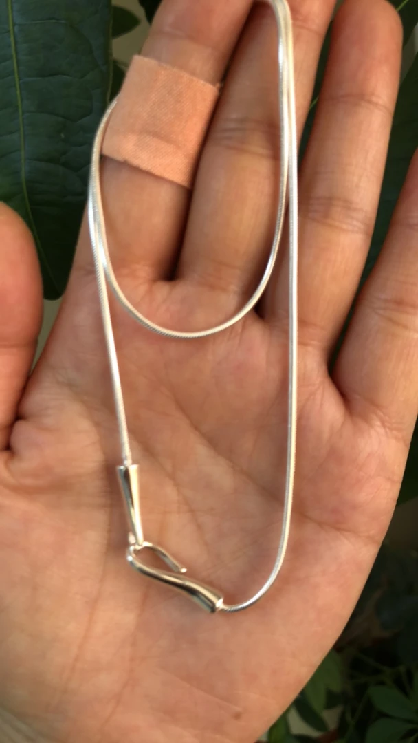 坠链均925银 纯银锁骨链