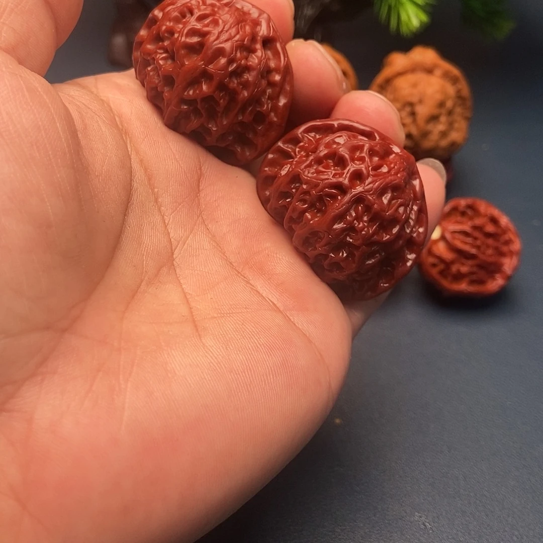 文玩核桃吊坠宫灯14