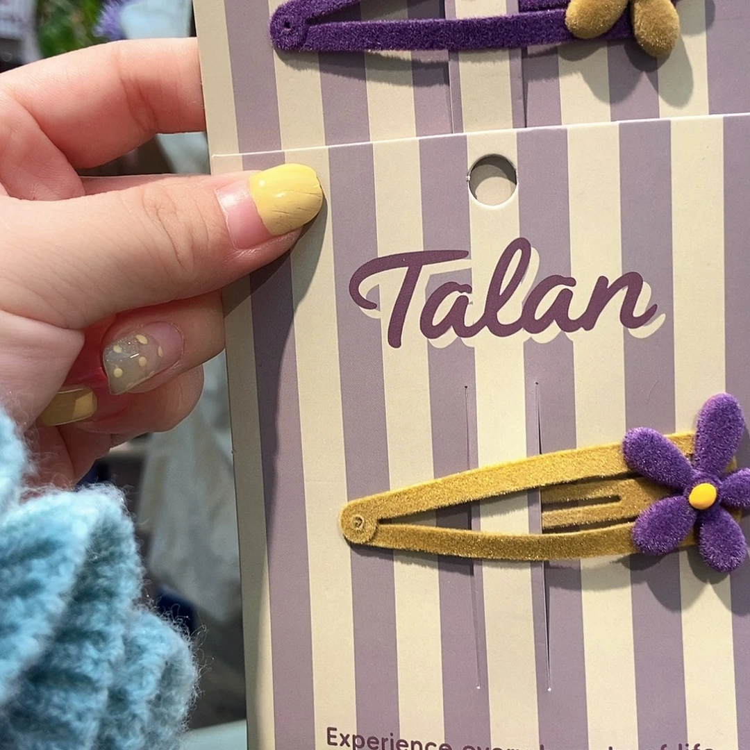 布艺铁合金掰掰夹