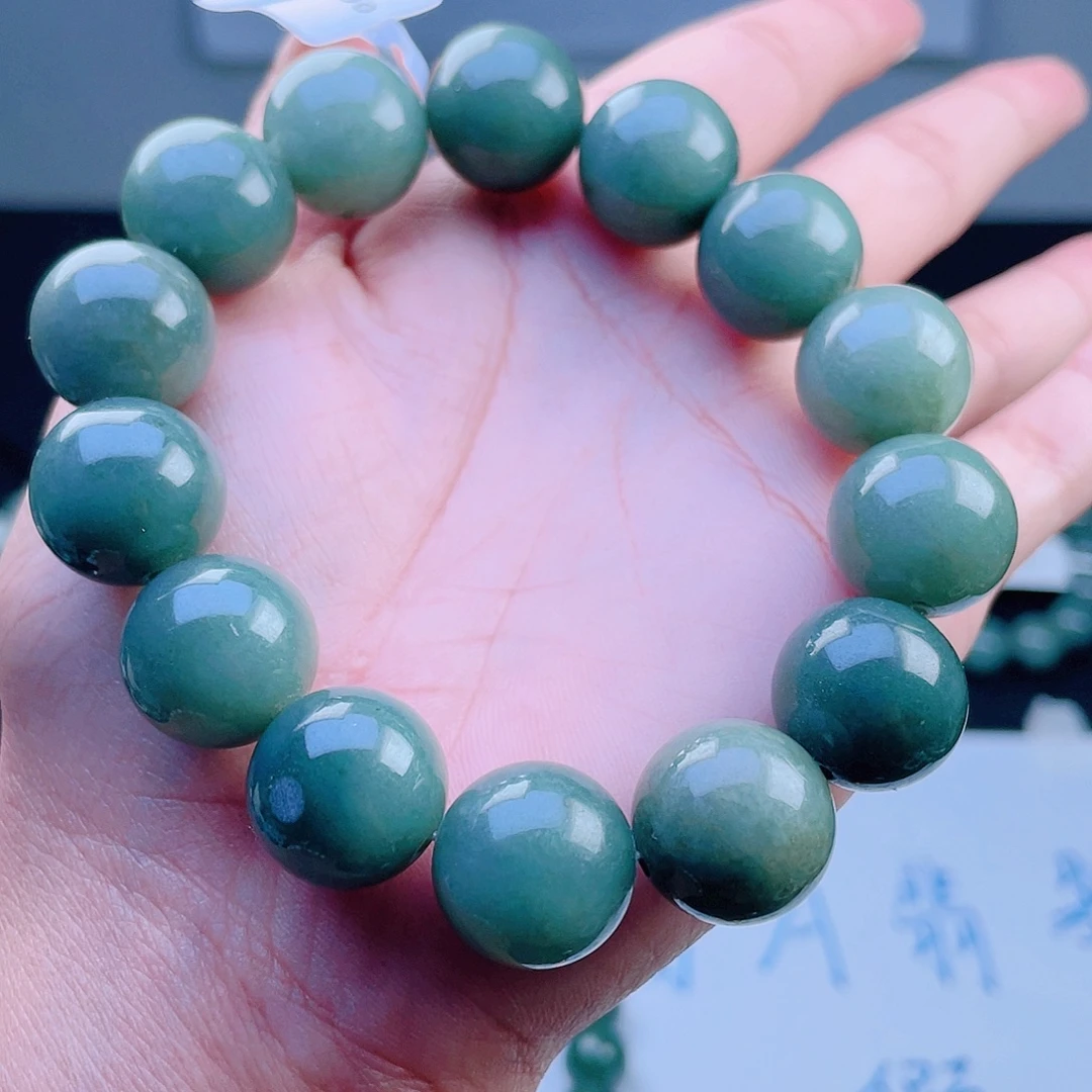 定制翡翠未镶嵌珠串