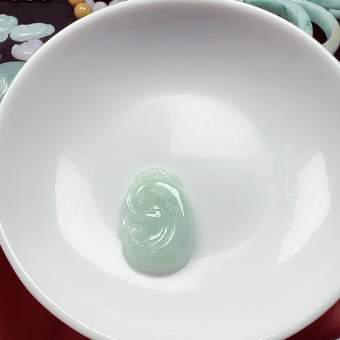 拾***暖翡翠散珠货主老华