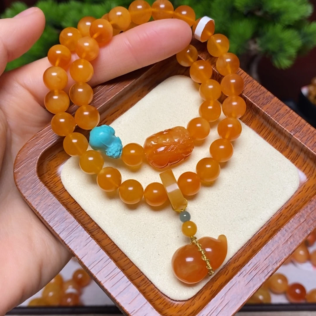 【闪购商品】手链蜜蜡未镶嵌手串