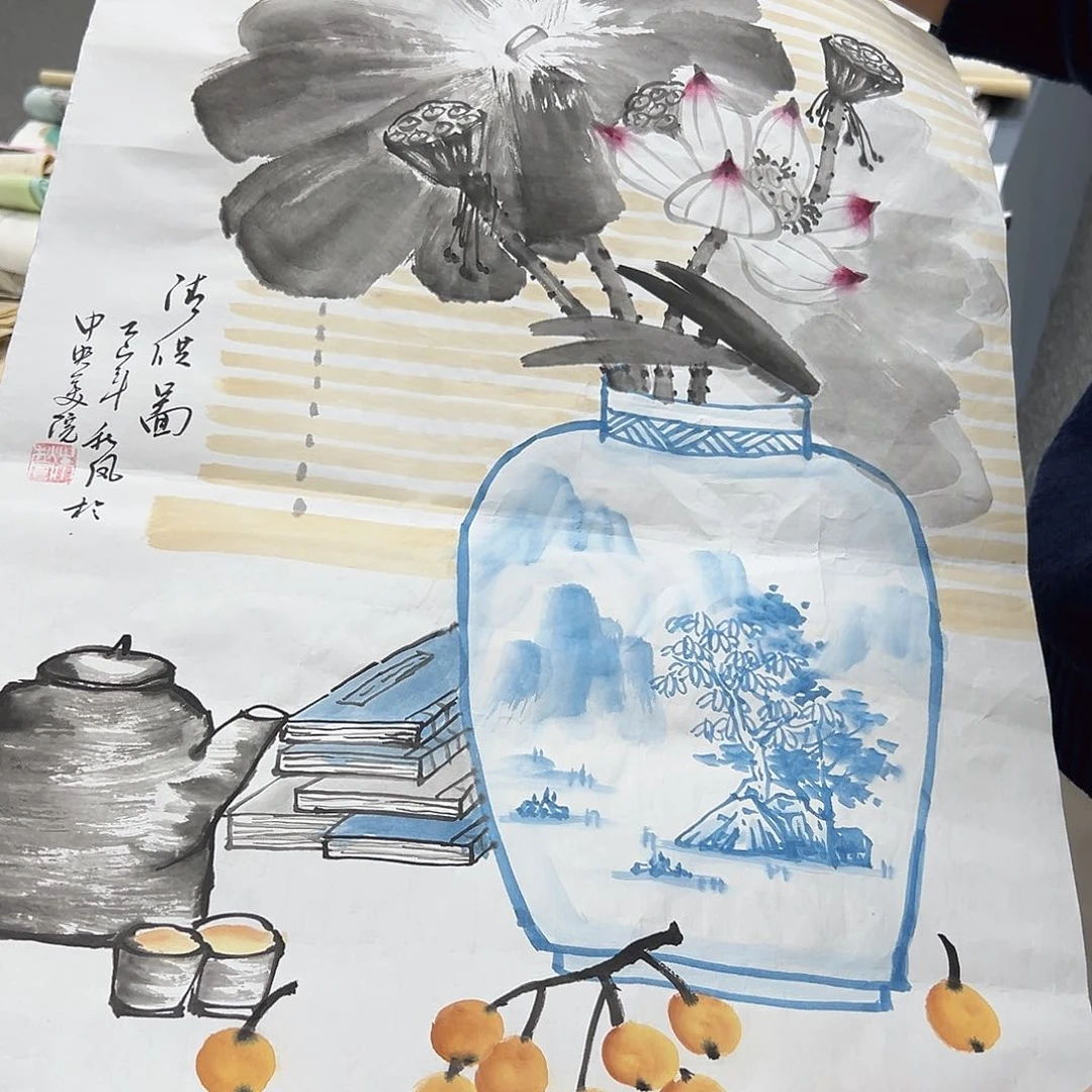 国画纯手绘字画作品欣赏