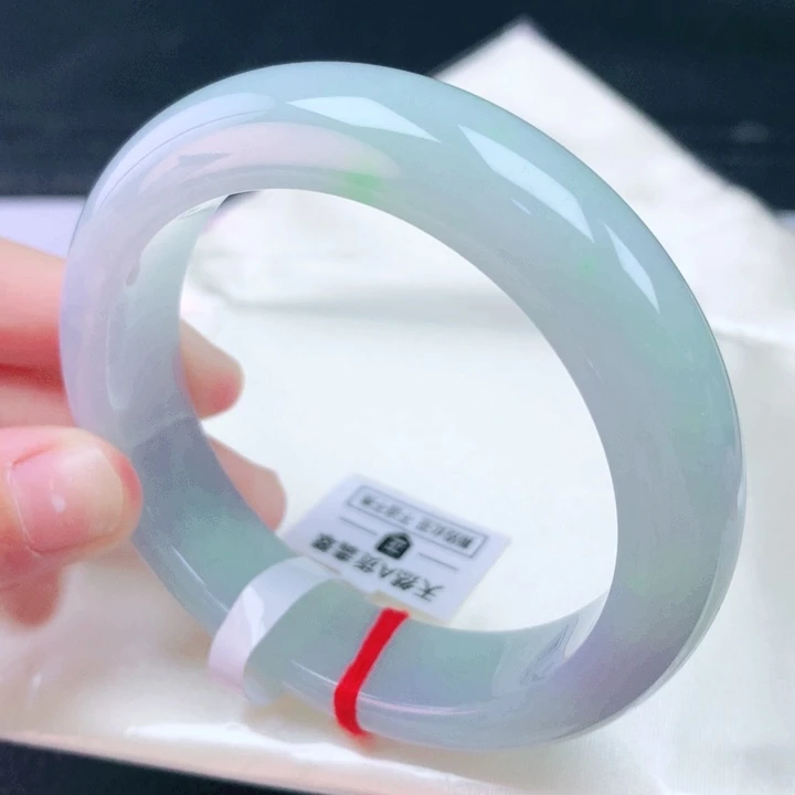 翡翠未镶嵌手镯54圈