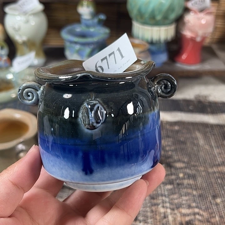 口5 手工花盆满30包邮