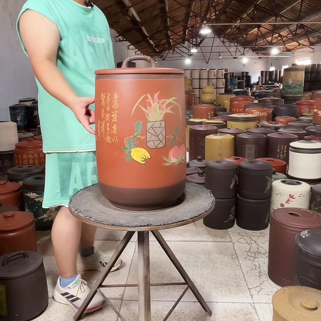 紫砂茶叶罐茶叶罐