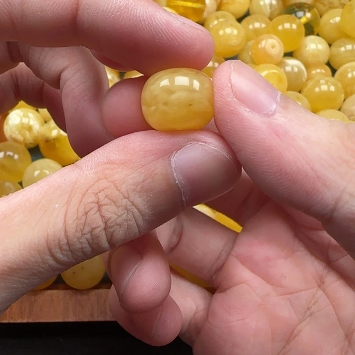 蜜蜡未镶嵌珠宝奇石天然44