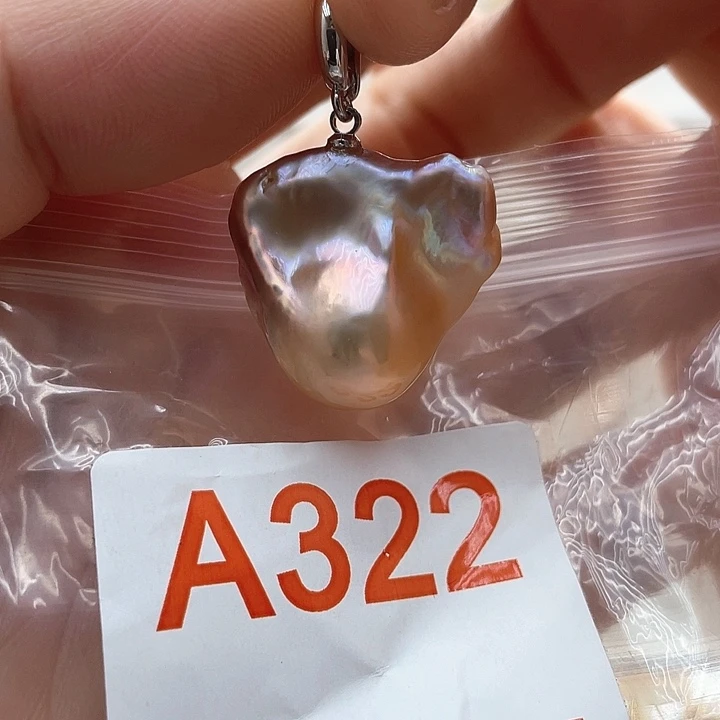未镶嵌天然珍珠。  漏 漏 漏淡水珍珠