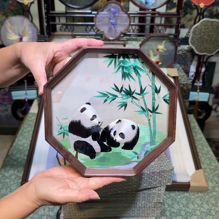 刺绣手工苏绣工艺制作技艺精湛