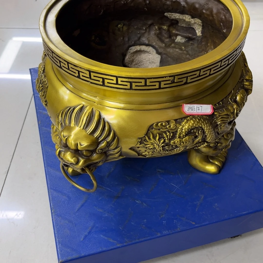 铜铜器摆件铜器九龙