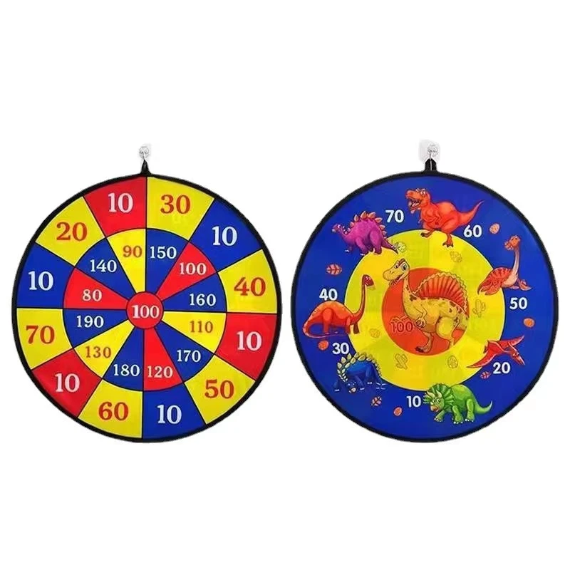 室内户外飞镖盘布艺设计可折叠大尺寸粘靶玩具球