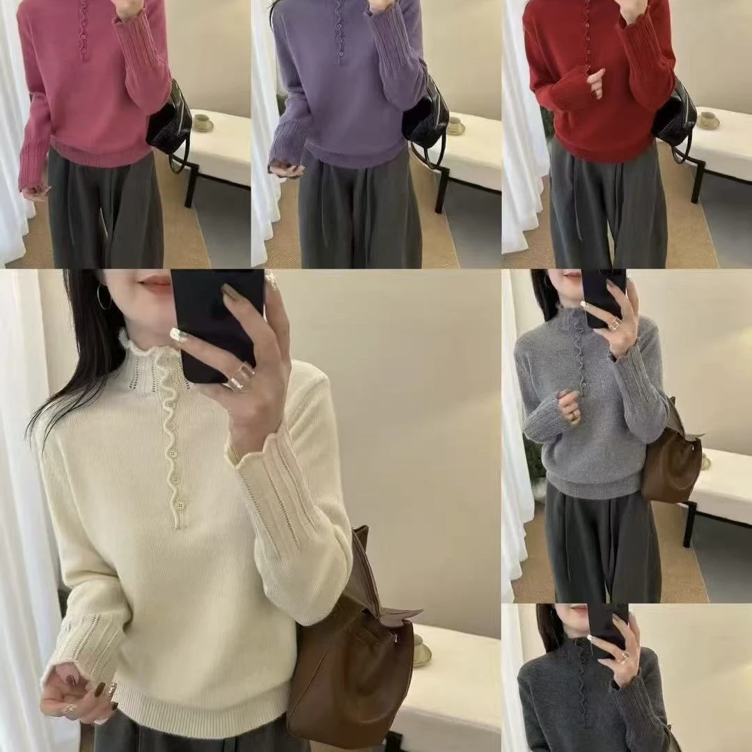 【公主屋现货】中领羊毛针织衫6605