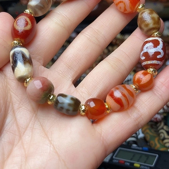 玛瑙/玉髓未镶嵌手链