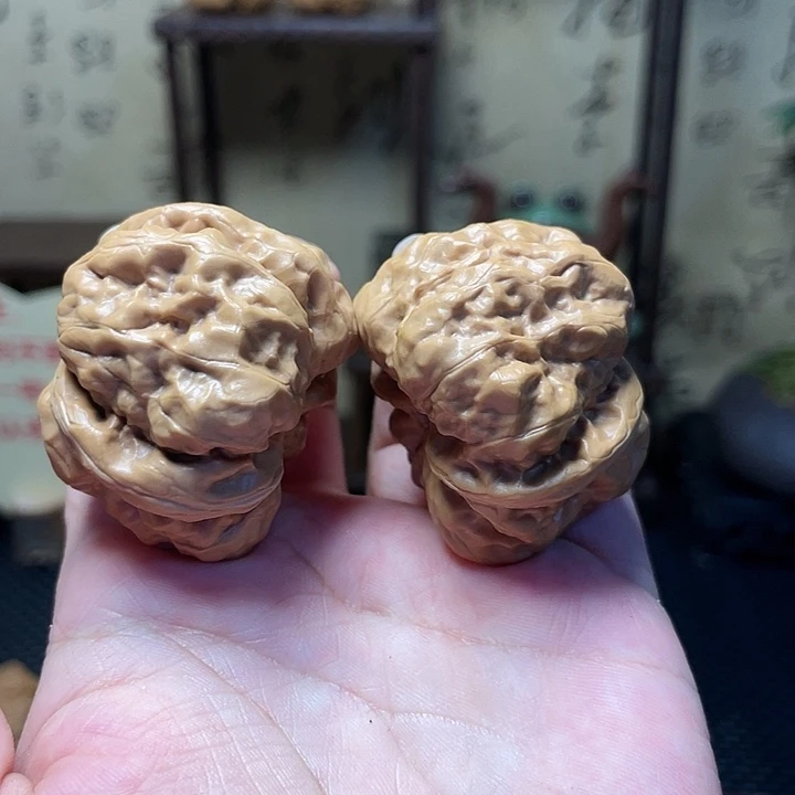 文玩核桃把件蛤蟆闪46