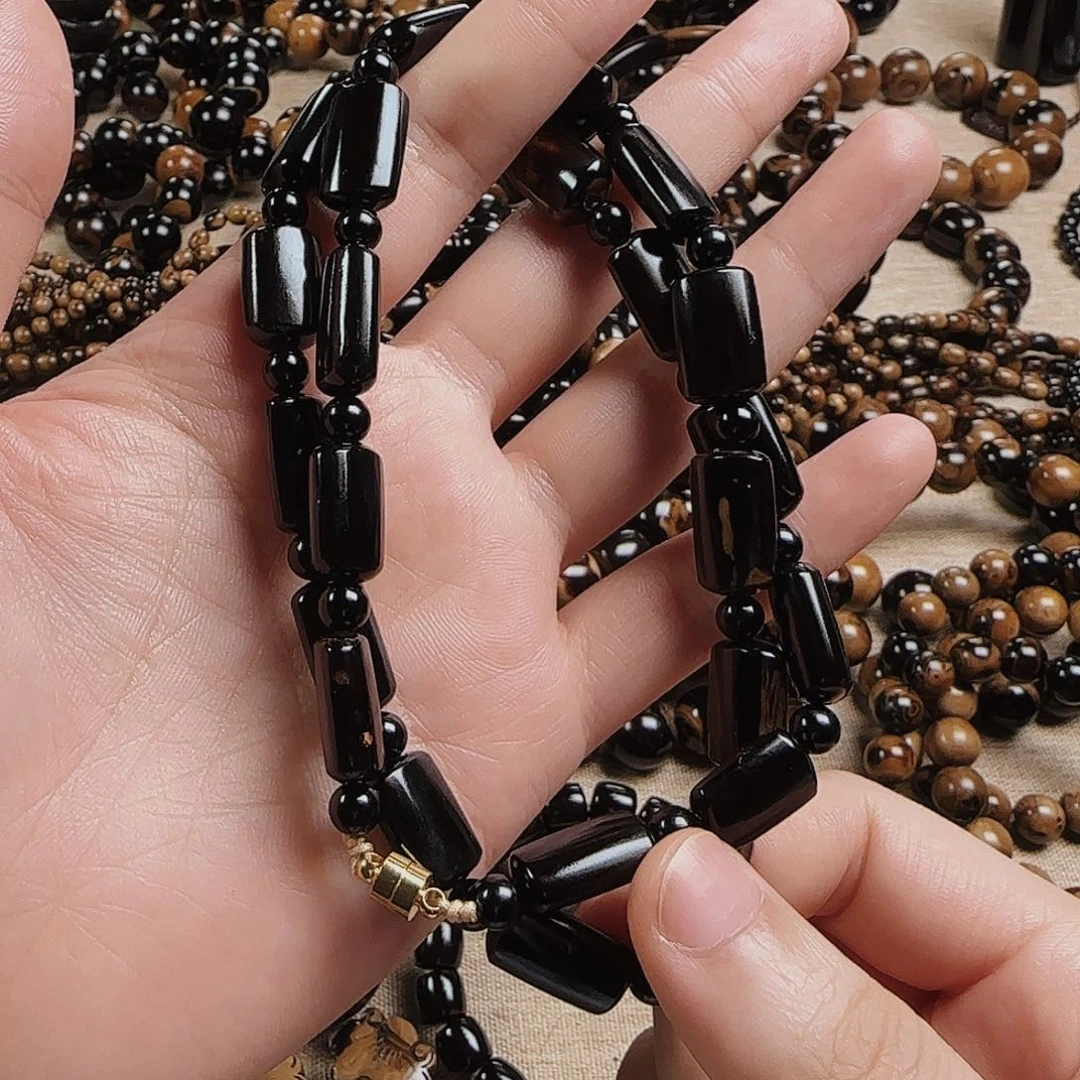 泥塑血柳项链毕业无暇