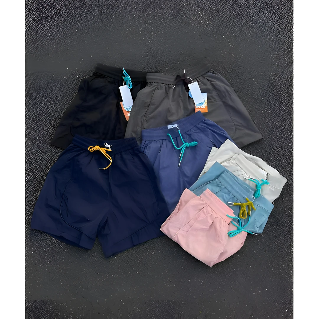 山系风机能夏季vibe薄款速干防紫外线凉感短裤宽松情侣款休闲裤子