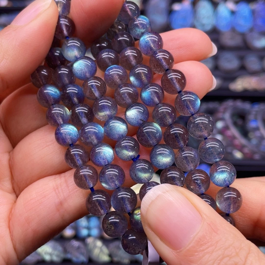 未镶嵌手串长石7.2左右