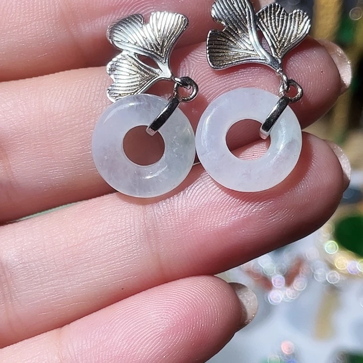 翡翠银S925镶嵌颈饰