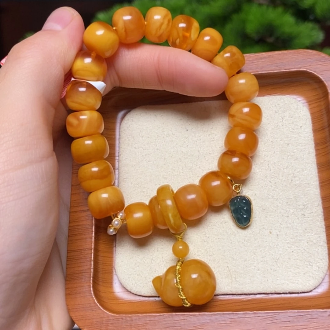 【闪购商品】手链蜜蜡未镶嵌手串