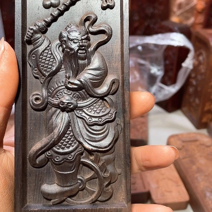 非洲紫檀（红花梨）自*中号双面，紫光檀