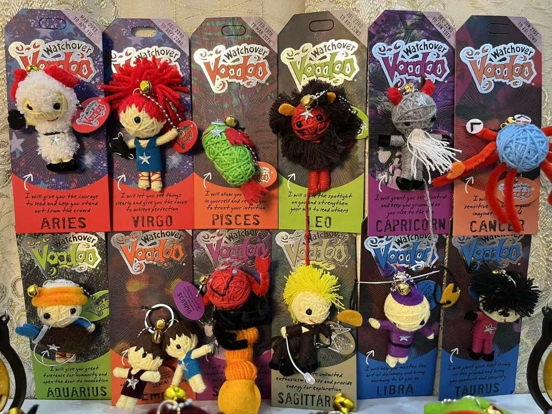 【十二星座系列】情侣闺蜜系列款式礼品送礼木乃伊缠线娃娃故事潮玩