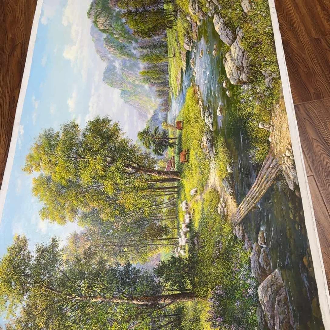 油画优惠活动的时候我