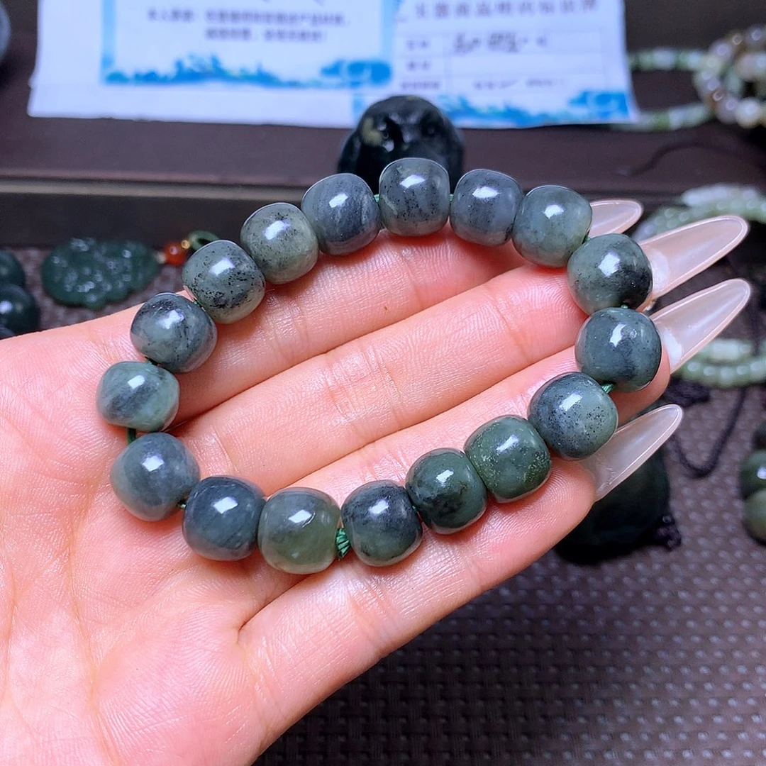 未镶嵌手串和田玉